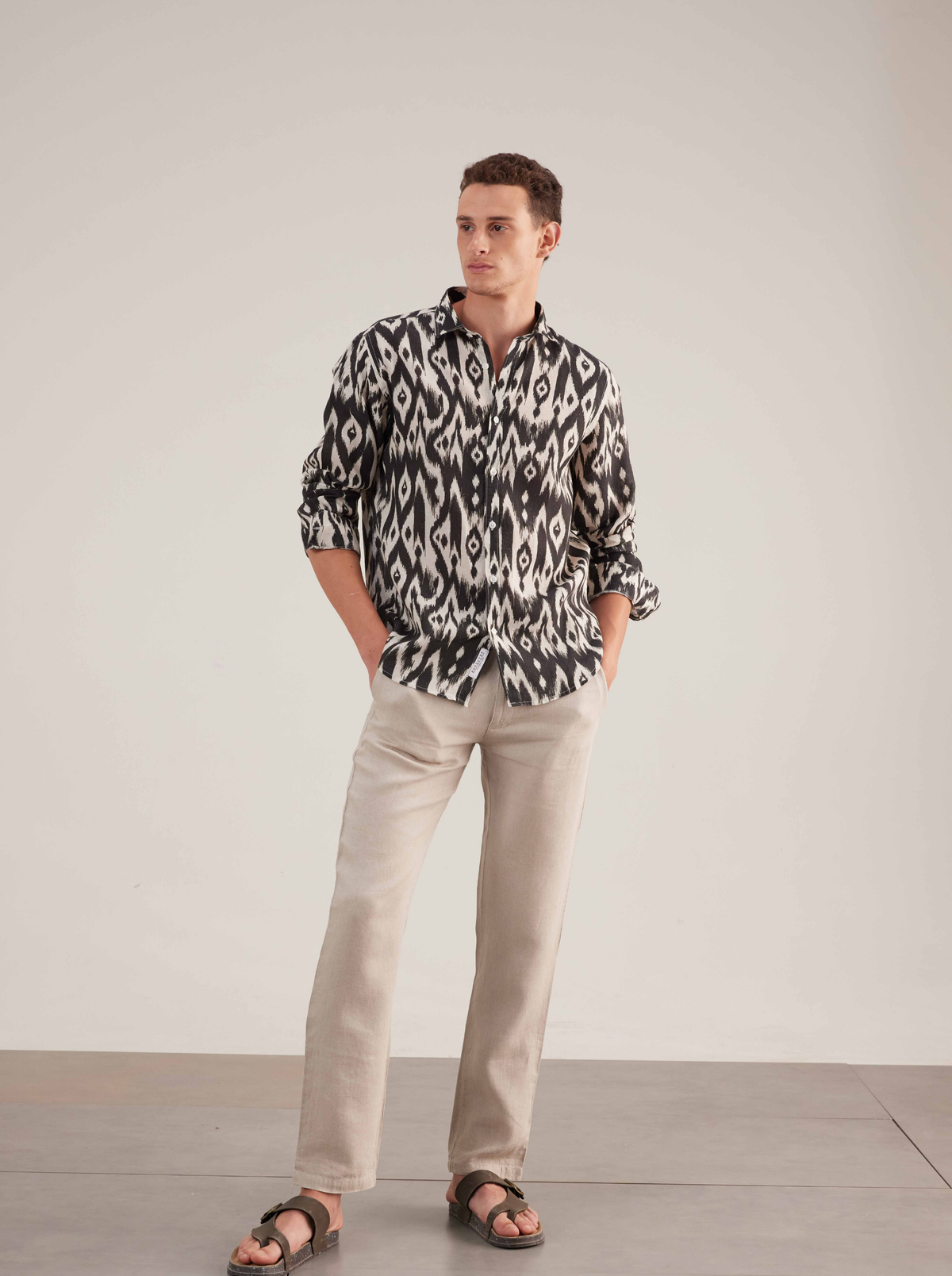 Black Ikat