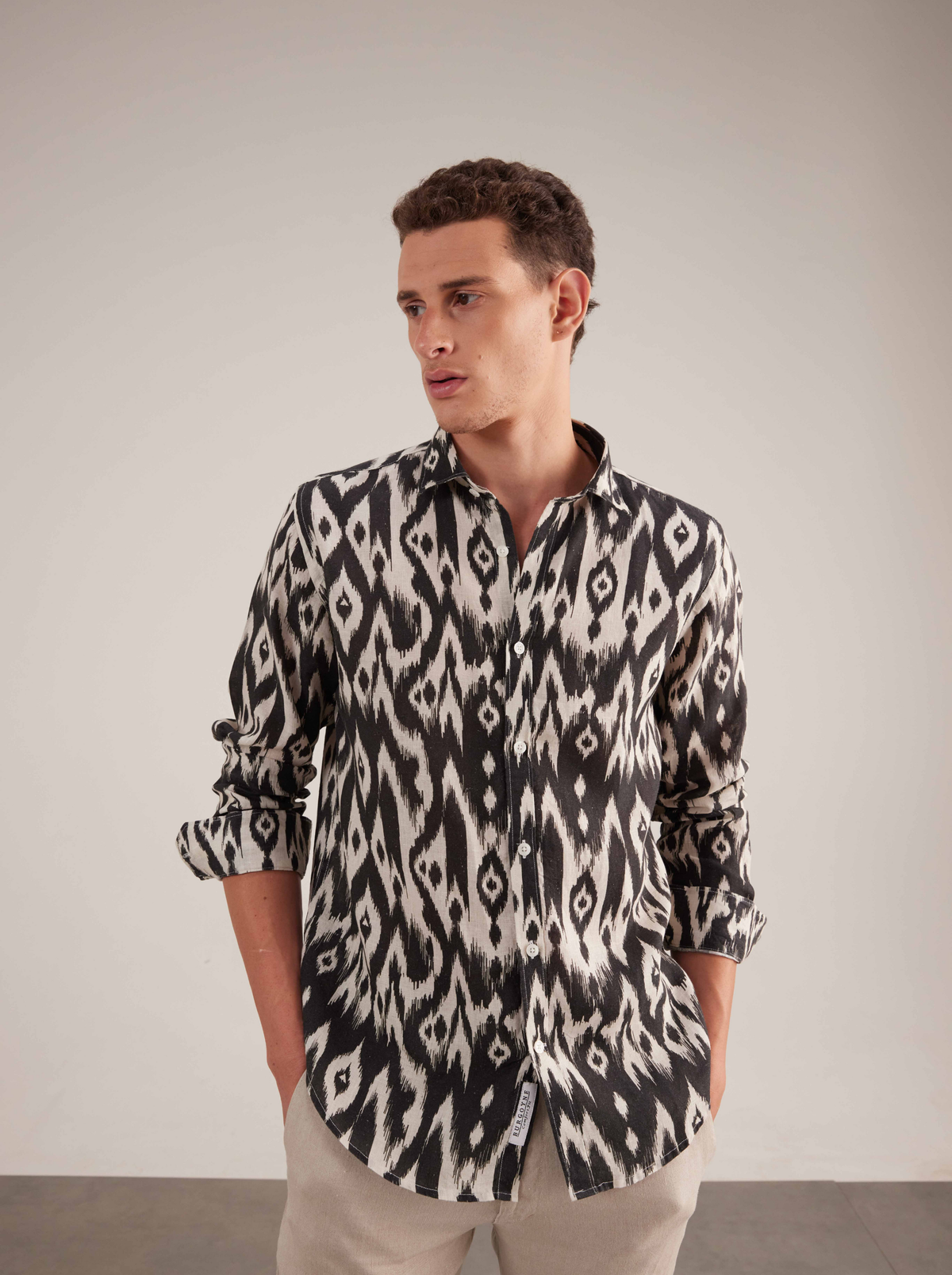 Black Ikat