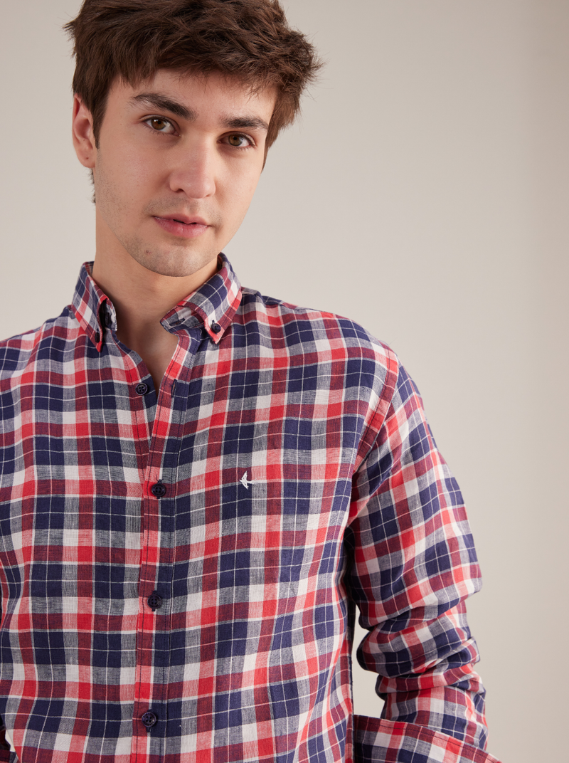 Burgundy Checks Burgoyne burgundy-checks-burgoyne