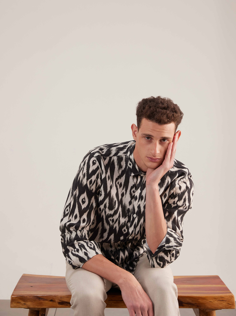 Black Ikat
