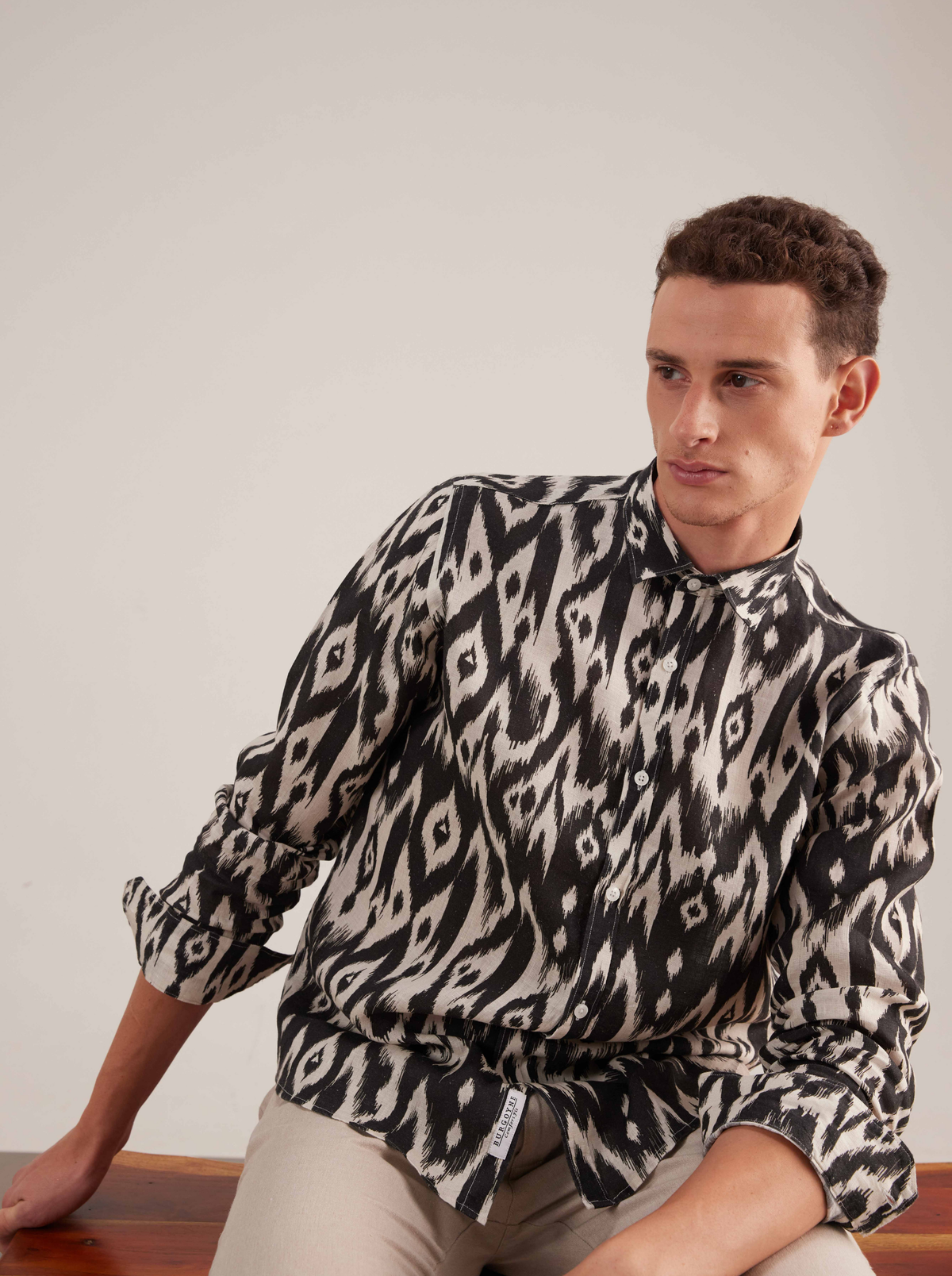 Black Ikat