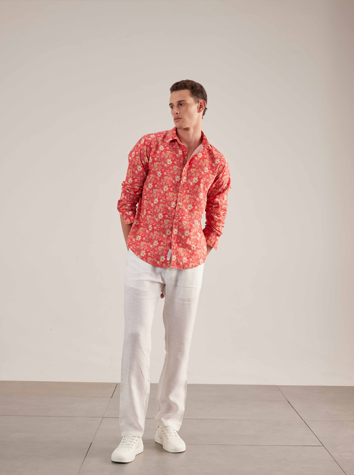 Floral Crimson