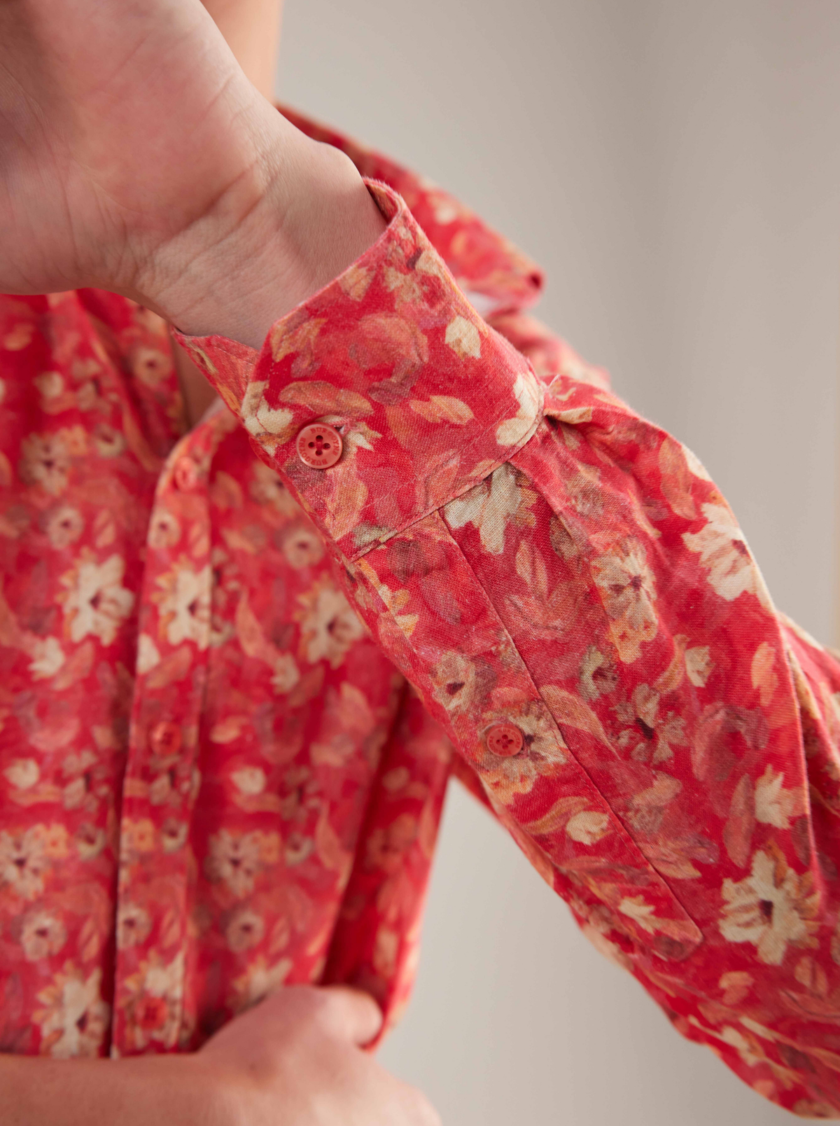 Floral Crimson