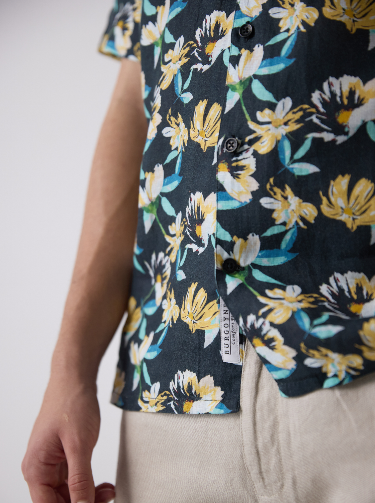 Floral Print Black