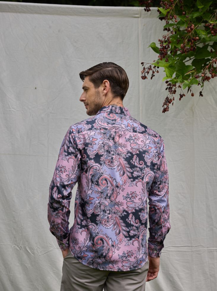 Grey Paisley