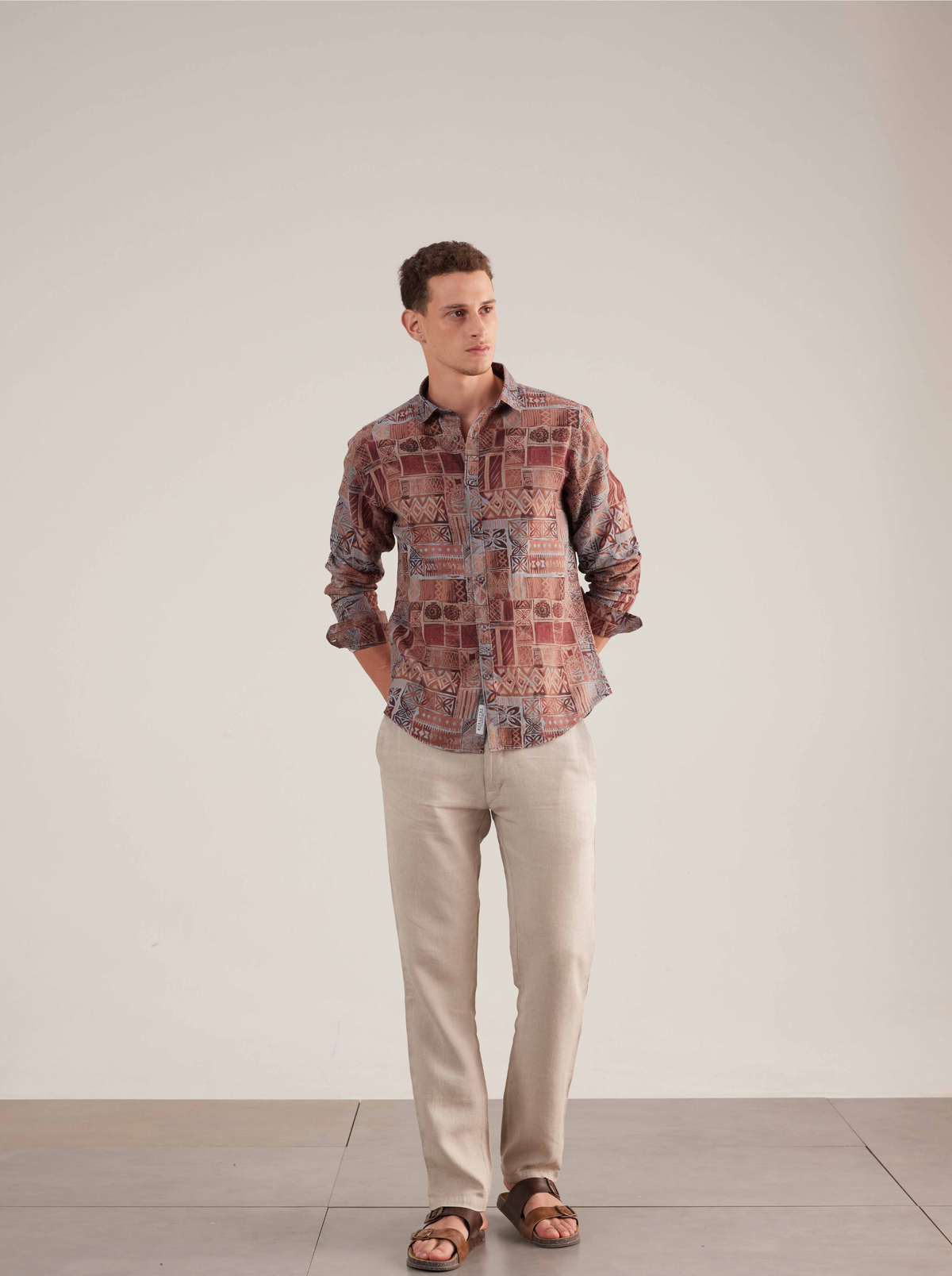 Borwn Floral