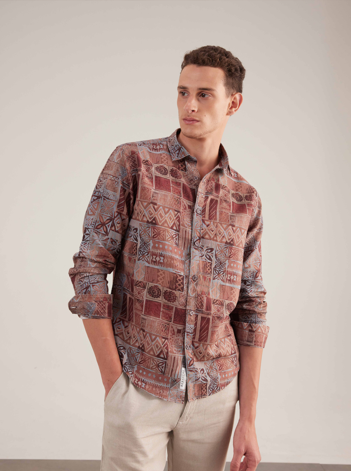 Borwn Floral