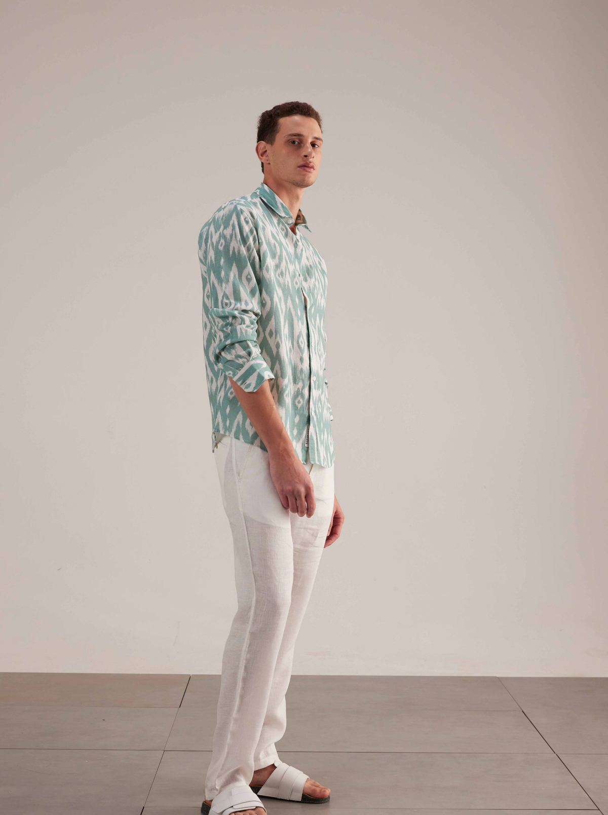 Seagreen Ikat
